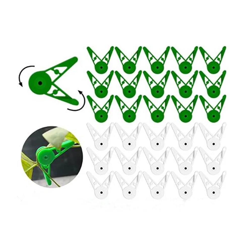 360 Degree Plant Bender Reusable Adjustable Plant Supports Clips Planter Holder Tools Garden Supplies Plant Bender