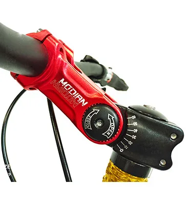 Bicycle Handlebar Stem -45 To 90 Degree 80/100/130mm Aluminium Stem 25.4/31.8mm Adjustable Stem For Xc Mountain Road City Bike