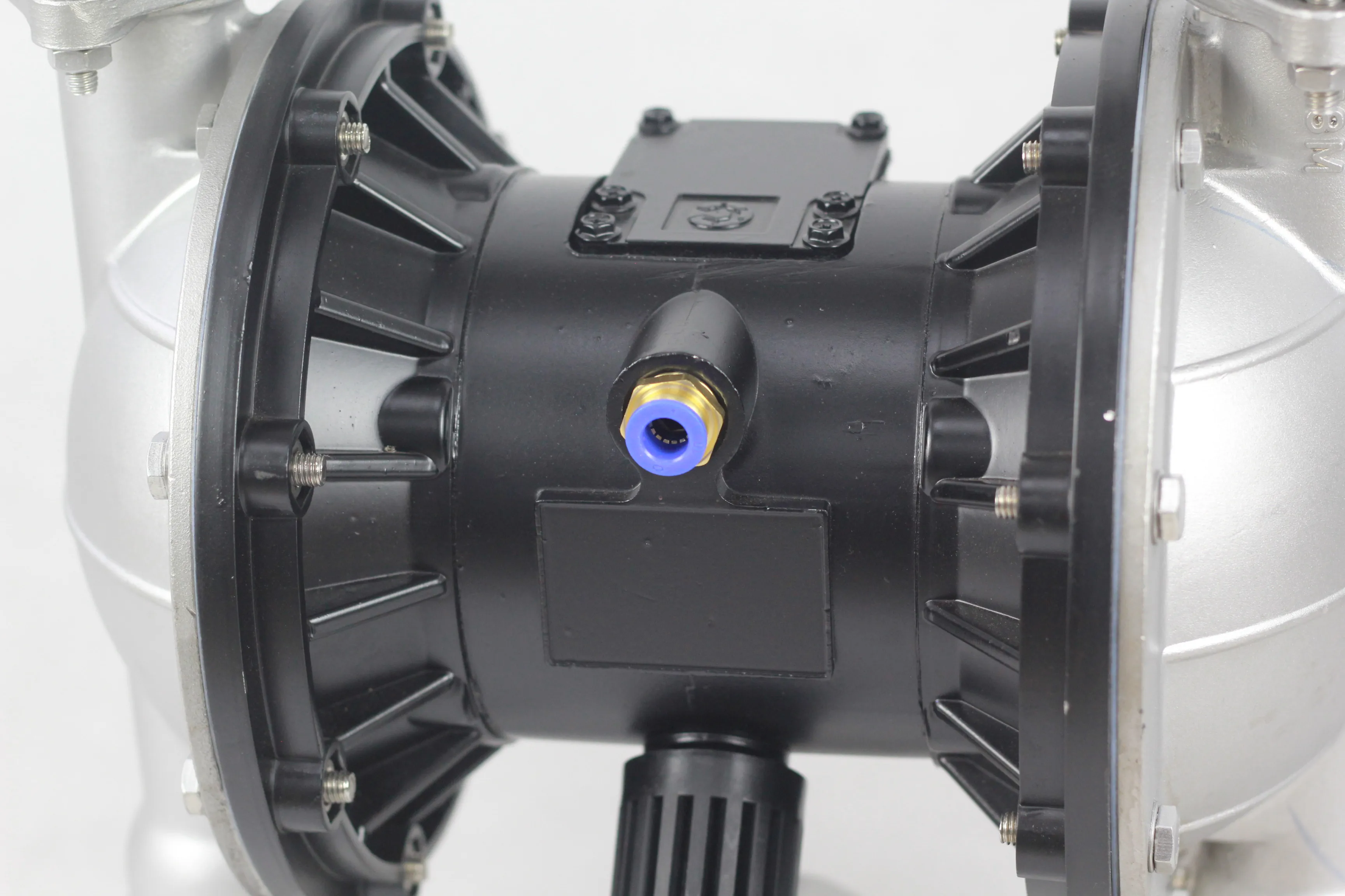 Air operated diaphragm pump for sewage sludge fuel oil transfer