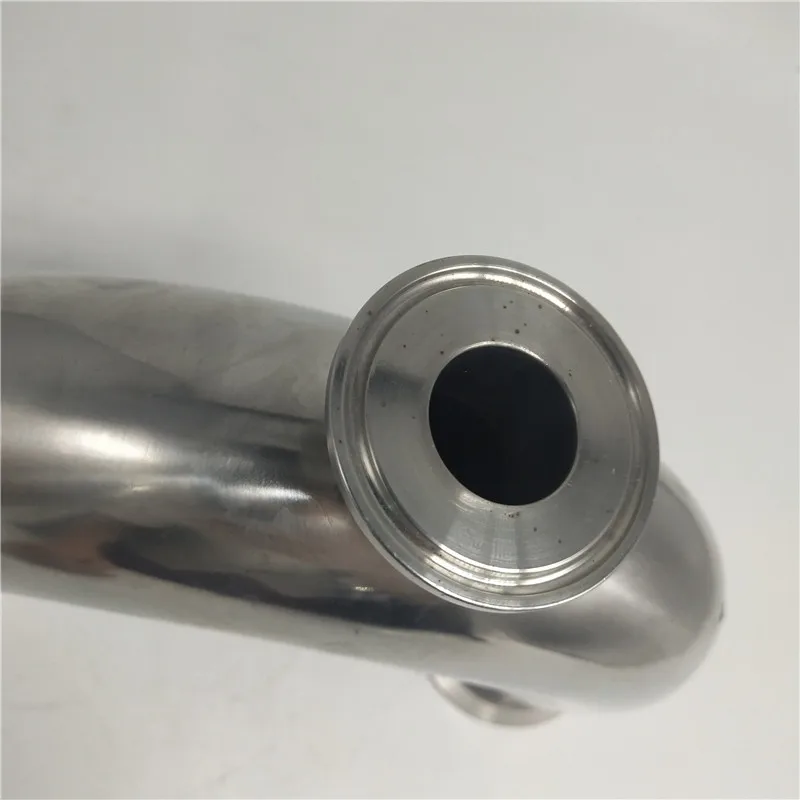 China high quality and factory price Sanitary U Type Tee, Stainless Steel 304/316 used in food /beer/chemical/beverage