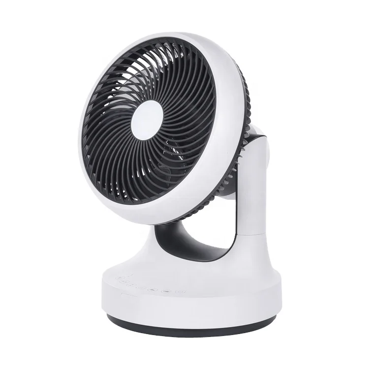 High Quality Household AI 3D Oscillating Electric Turbo Tabletop Smart Circulation Fan 10 inch Portable Air Circulator Fan