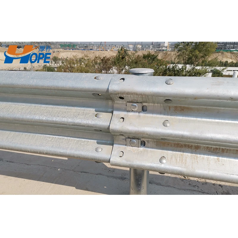W Beam Guardrail Roadside Guardrails Barriers Metal Barriers For Highway Fence Beam