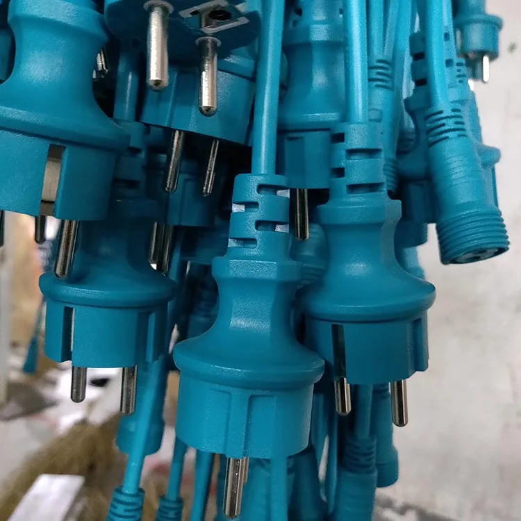 
Nema 5 15P 3Pin Waterproof PC Electric Cable PVC Insulated European EU AC Power Cord 