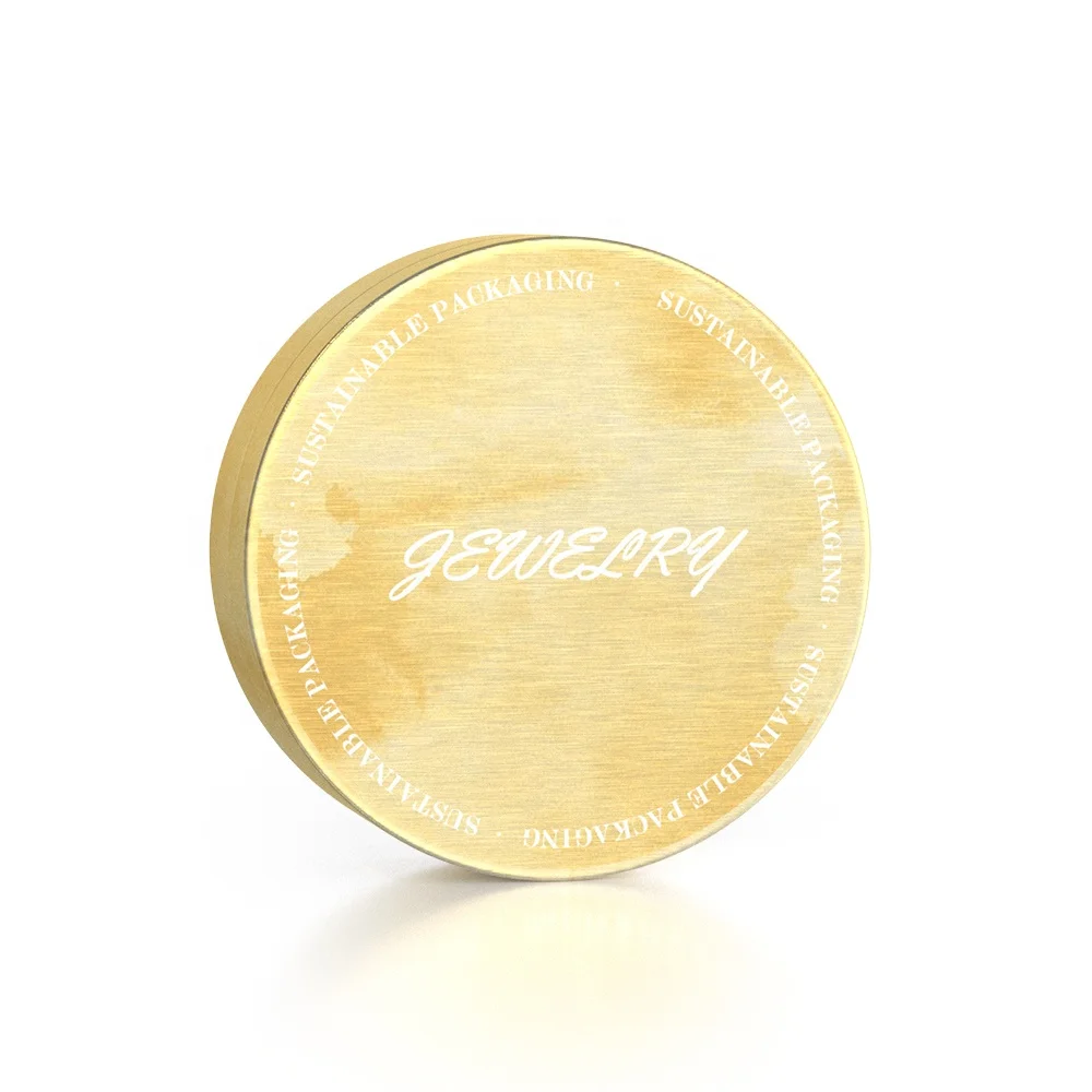 empty 100ml color printing jewelry aluminum tin can jar jewelry packaging aluminum tin