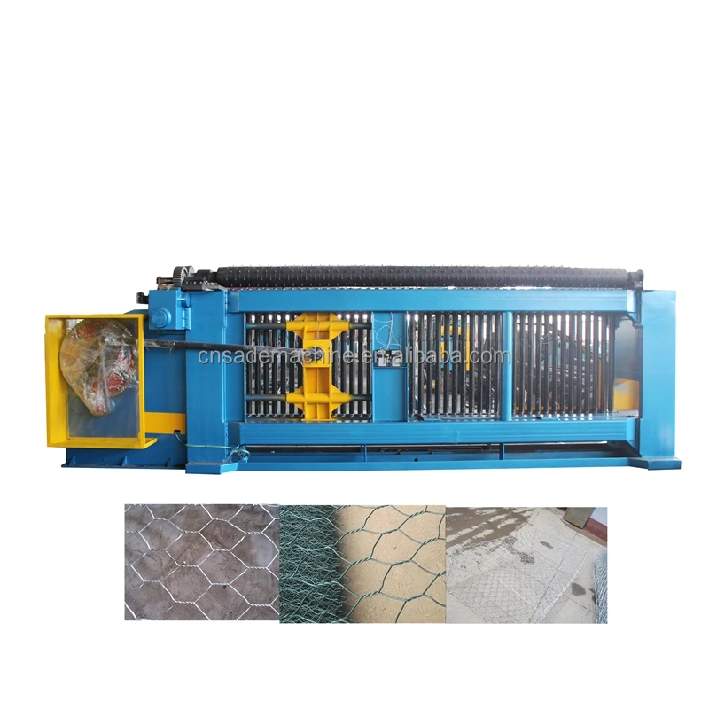 Heavy Duty customized Gabion mesh machine diamond mesh Gabion weaving machine