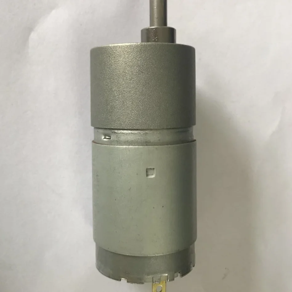 12v 24v 37mm 555 motor electric dc gear gate motor for winch arduino