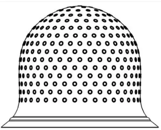 Plastic Cement Hair Dyeing Cap Highlighting Beauty Salon Reusable DIY Hair Dyeing Hat Tool Special for Hair Dyeing