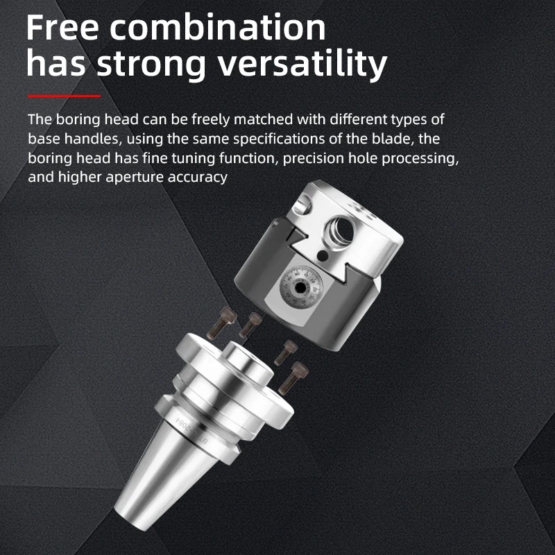 Arestun F1-18 TCMT CCMT square hole boring bar set SK40 anti vibration carbide boring bar tool holder