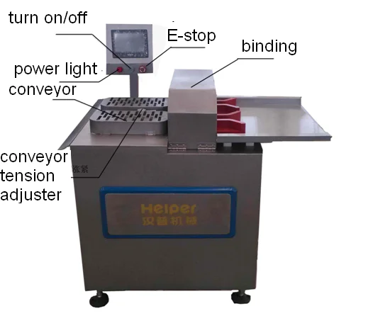 Automatic sausage making machine sausage tying machine sausage linker cutter binding machine