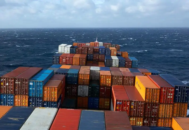 Cheap 40HQ container shipping service from China to the US port to port freight