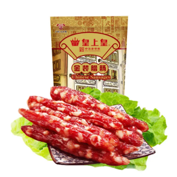 454g Chinese Famous Brand Instant Pork Meat Foods Golden Packaging Premium Quality Traditional Chinese Sausage