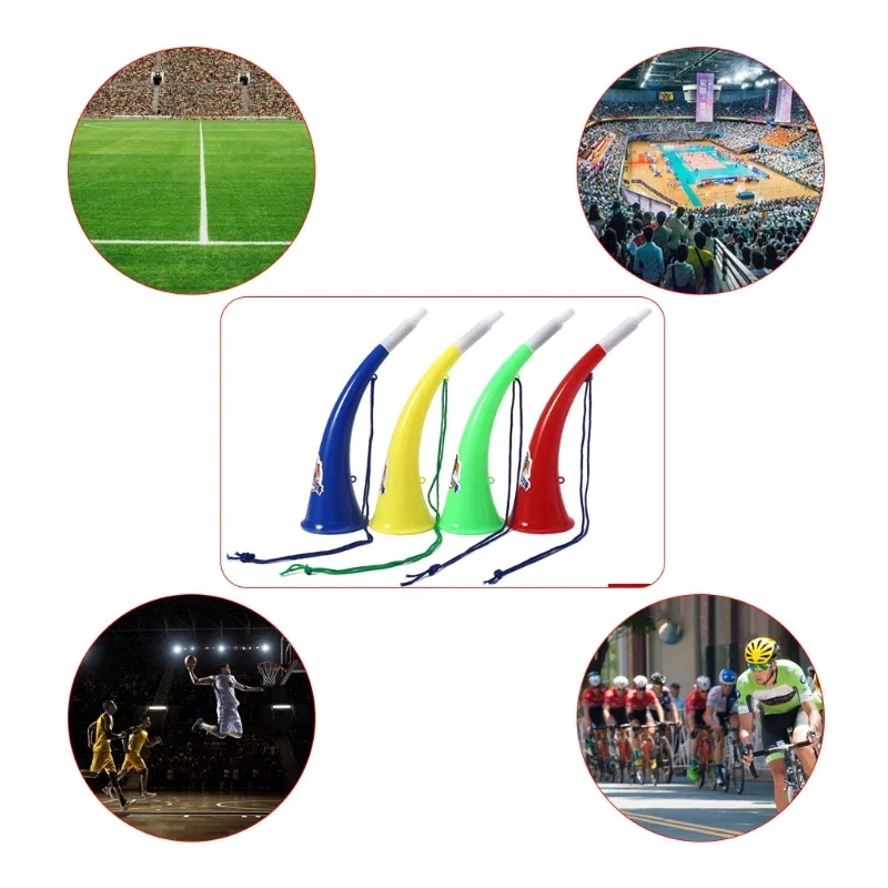 Football Game Fans Horn Cheer leading Refueling Props Ox Vuvuzela Kid Trumpet Toy Air Horn