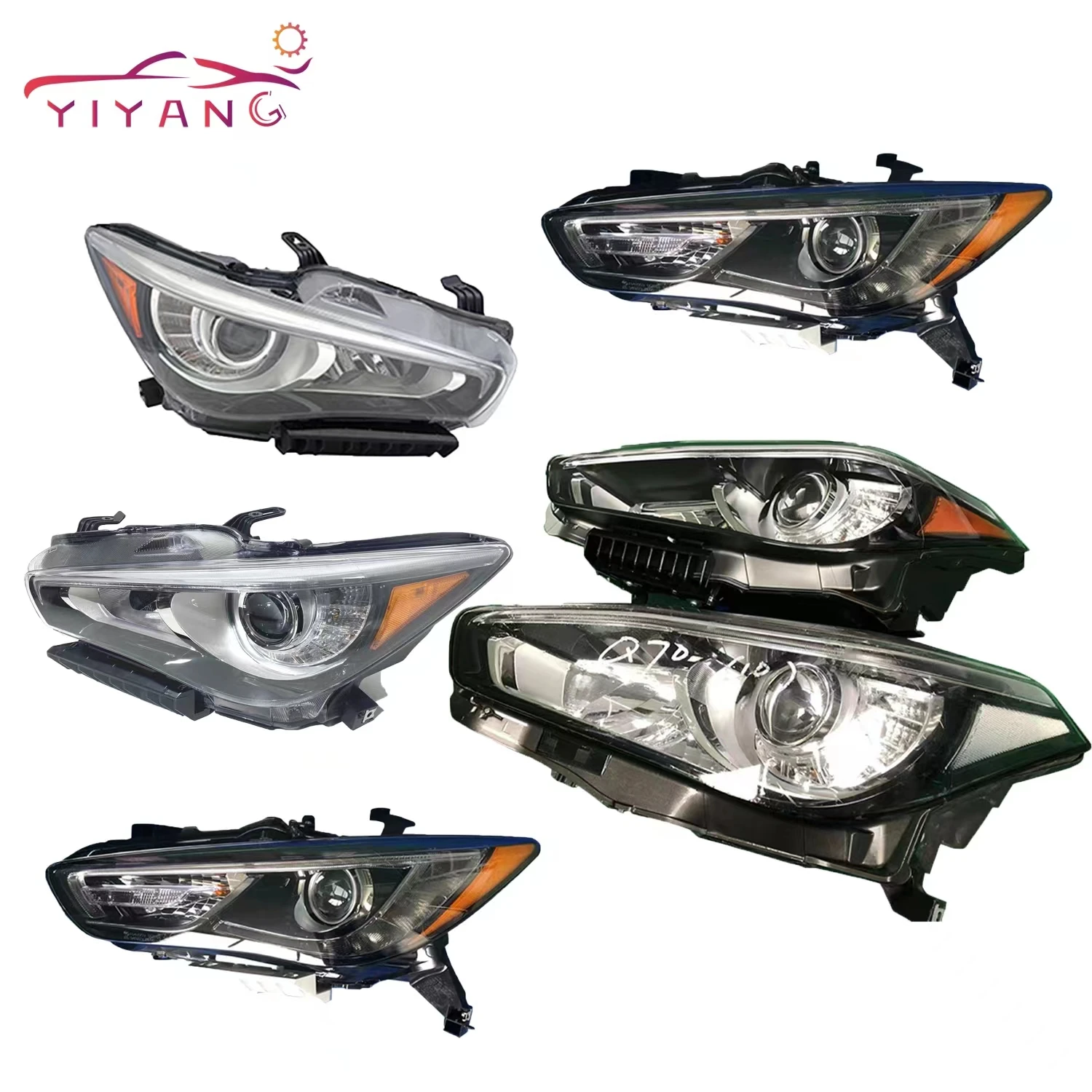 Infiniti Body Kit For Infiniti Q50 Headlights Car Led Headlights For Infiniti Q50 G37 Q60 FX35