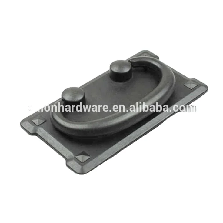 Vintage door handle Oil Rubbed Bronze Zinc Alloy Square Drawer Handles and knobs square pull