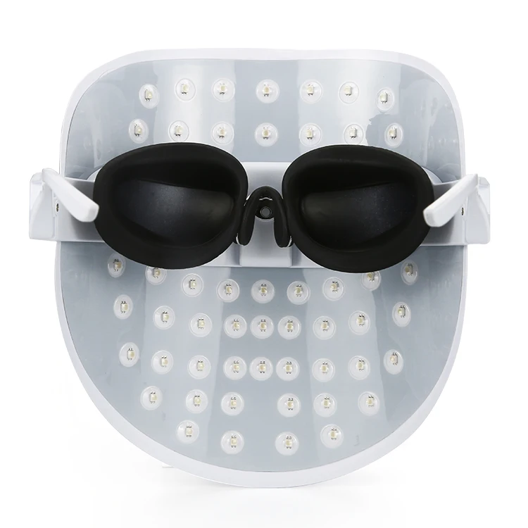 Wireless Infrared Beauty Red Light Therapy Photon Mask Face Ultralight 156g 7 colors Led Infrared Facial Mask for home use