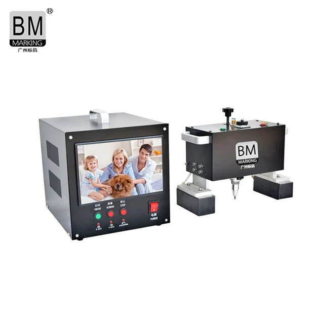 professional VIN vode marking machine for vehicle frame number marking  chassis number for big toyoa truck 130mmx30mm