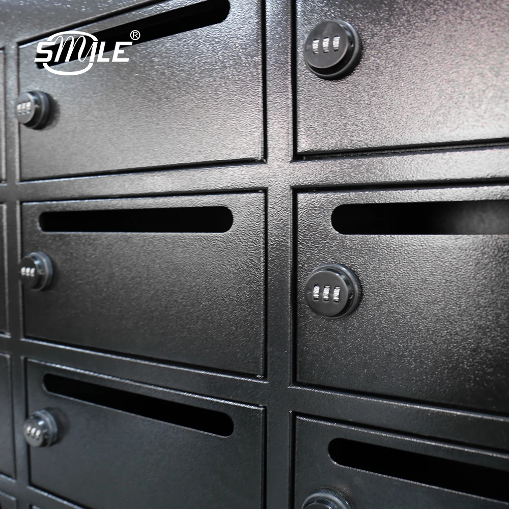 SMILE Mailbox Residential cluster mailbox apartment Boxes For Posting