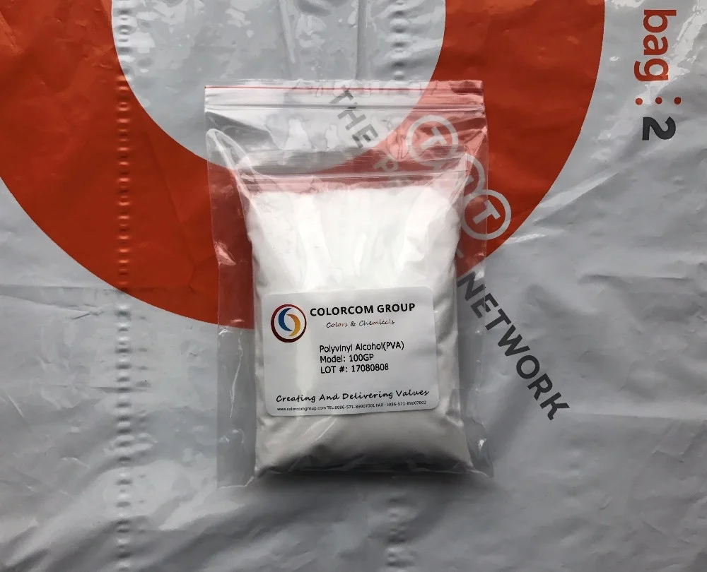 Polyvinyl Alcohol Colorcom PVA GoldCel Vinyl Alcohol Polymer