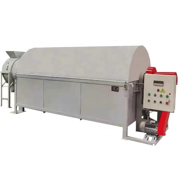 Hot sell Barley Drying Machine Soybean Dregs Drum Dryer small Buckwheat Dryer