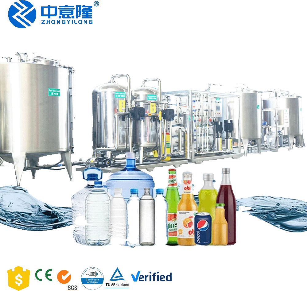 Korea-Ready 4 Ton EDI Pure Water Production System | High-Quality Water Treatment Equipment for Export
