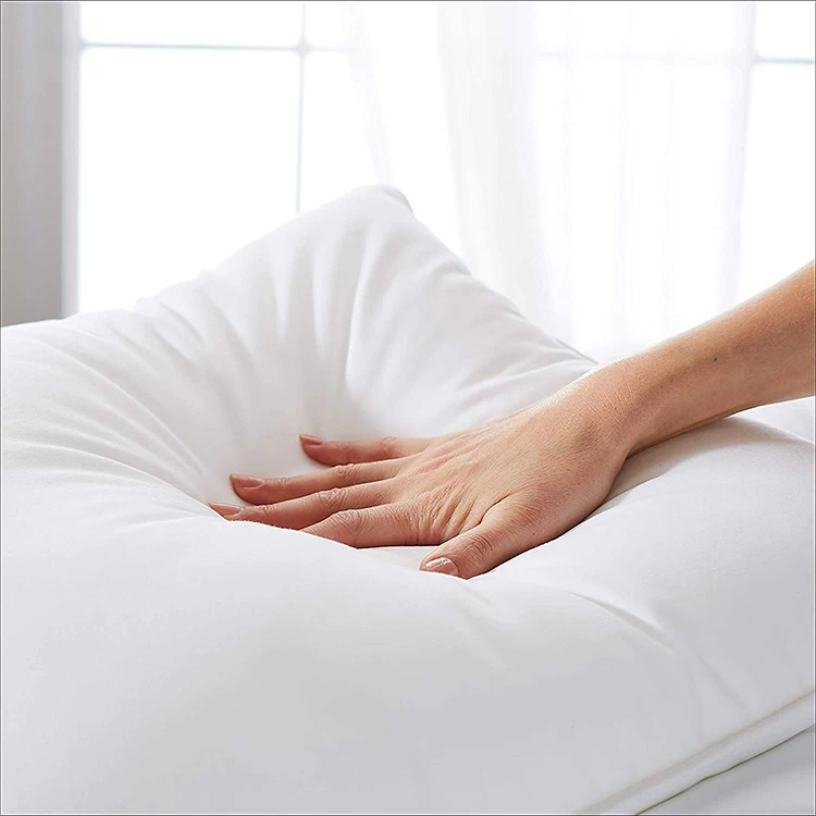 Custom Hotel Home King/Queen Goose Natural Feather Down Pillows