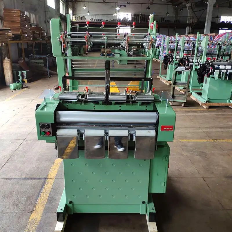 Elastic Jacquard Belt Needle Loom Loom Manufacture Factory Good Price Latex Warping Machine