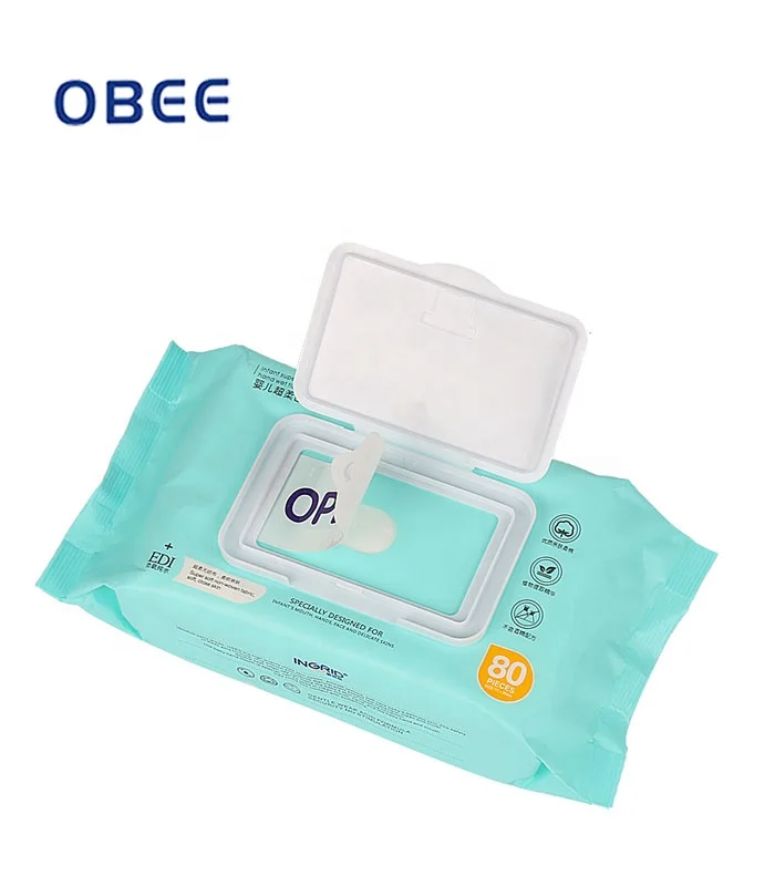 
customized private label No Alcoholic organic pocket pack single disinfecting wipes 