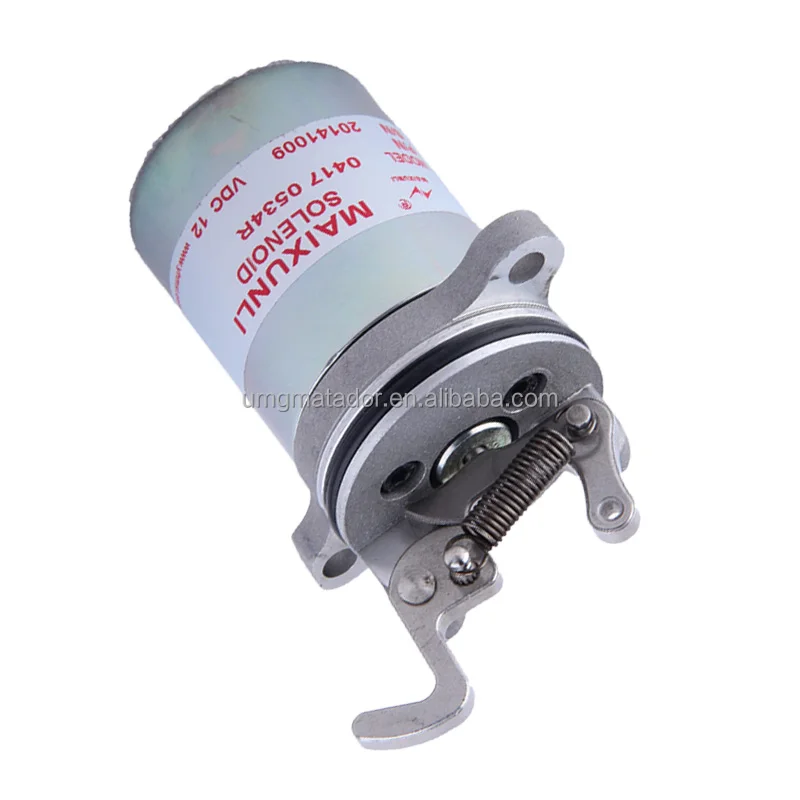 Fuel Shut Off Solenoid 04170534R Solenoid Valve Compatible for Deutz Engine F2L1011 F3L1011 F4L1011 BF4L1011