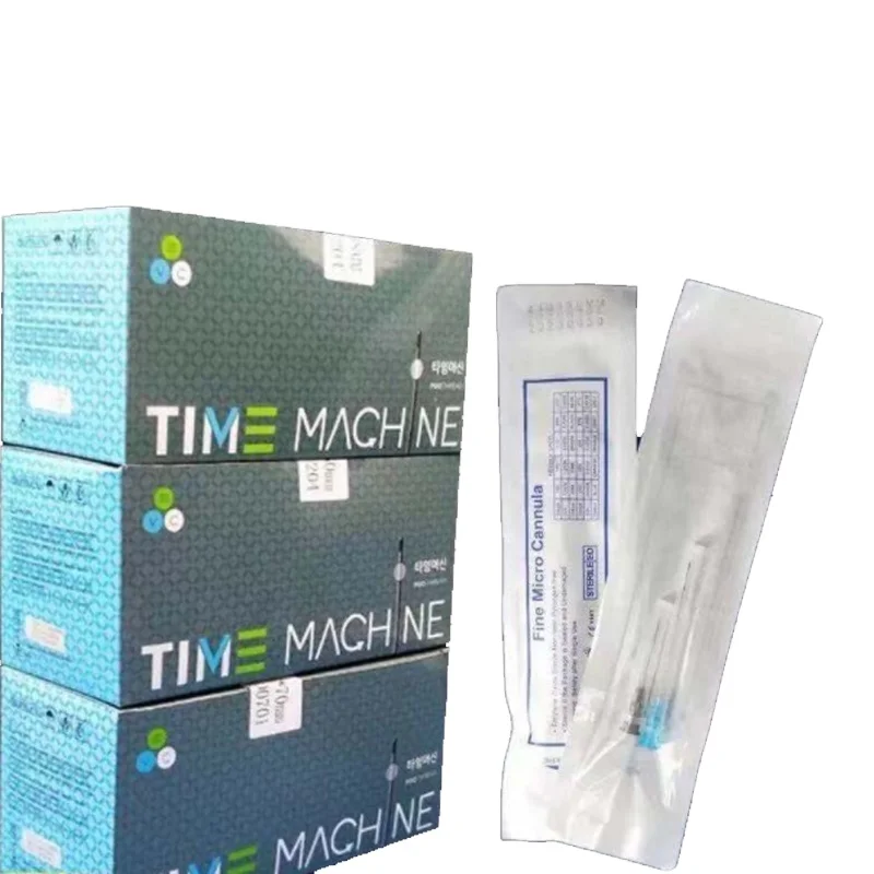 high quality Injectable blunt tip needle 21g 50mm 22G 50mm 25G 70mm 18G 100mm for dermal filler blunt tip micro cannula