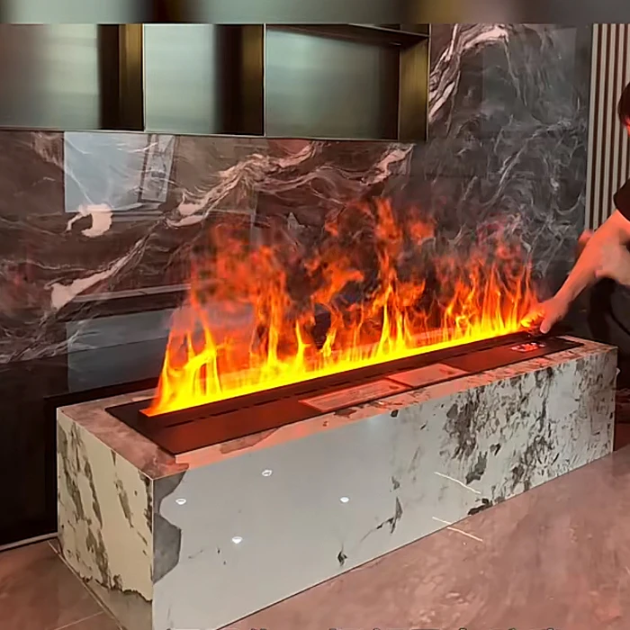 Новый дизайн 24 часа таймера роскошный электрический камин
