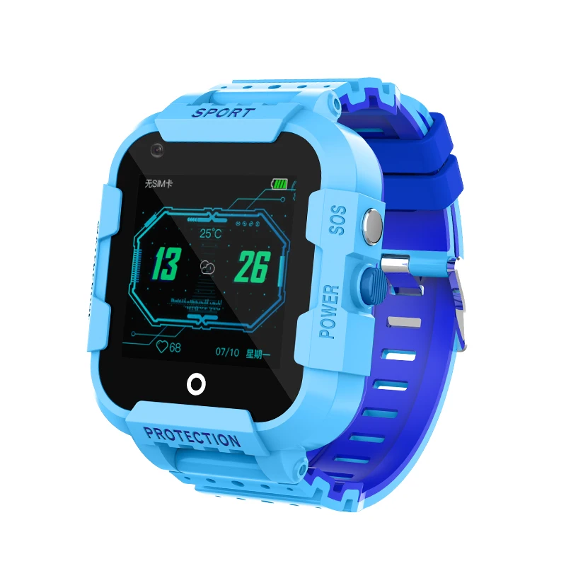 Смарт-часы 4G Детский GPS трекер SOS позиционирование отслеживание смарт-телефон GPS часы