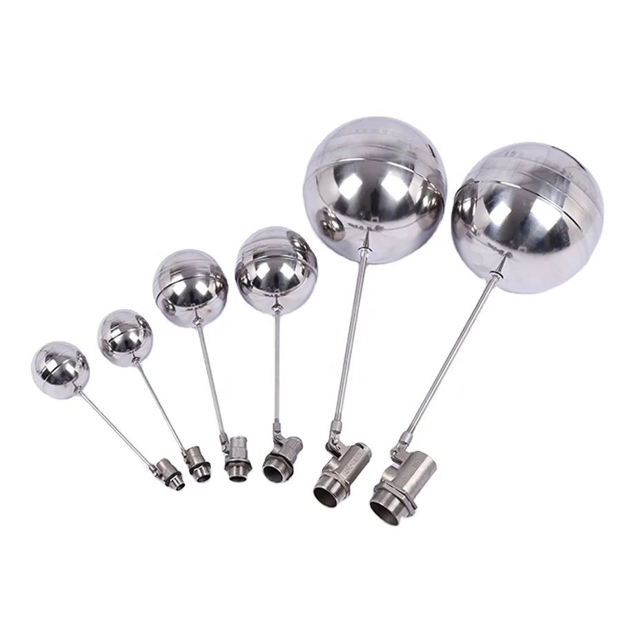 SS304 SS316 Ball Floating Valve Threaded Ends BSP NPT