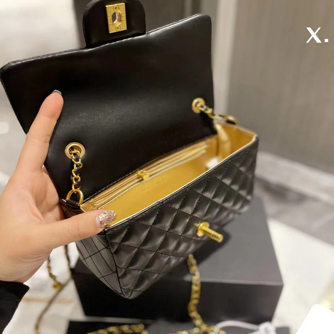2022 new bags Designer handbag Famous brand handbag  bags GG luxury goods bags gold chain luxury shoulder purse