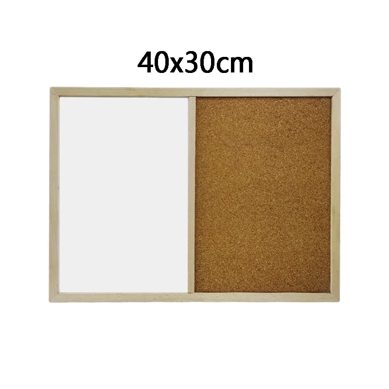 New Design Natural Color Cork Board Decorate Eco-Friendly Cork Bulletin Board