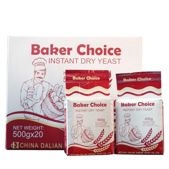 Высокая толерантность 500 г 450 быстро ферментируемого Пекарского активного сухого мгновенного дрожжевого порошка 11 5 кг 10 25 Халяль для выпечки хлеба тесто