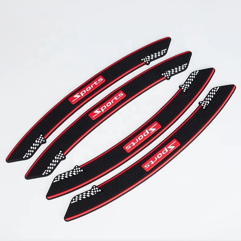 Universal car wheel eyebrow trim anti-collision car body protector