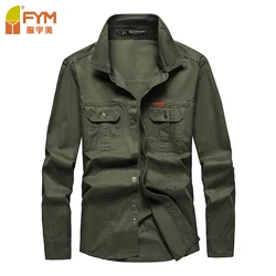 Low MOQ Solid Oliver Double Pockets Work Shirt Plain Gentleman Jack Outdoor Cotton Shirts Quality Doordash Shirt Mens Worker