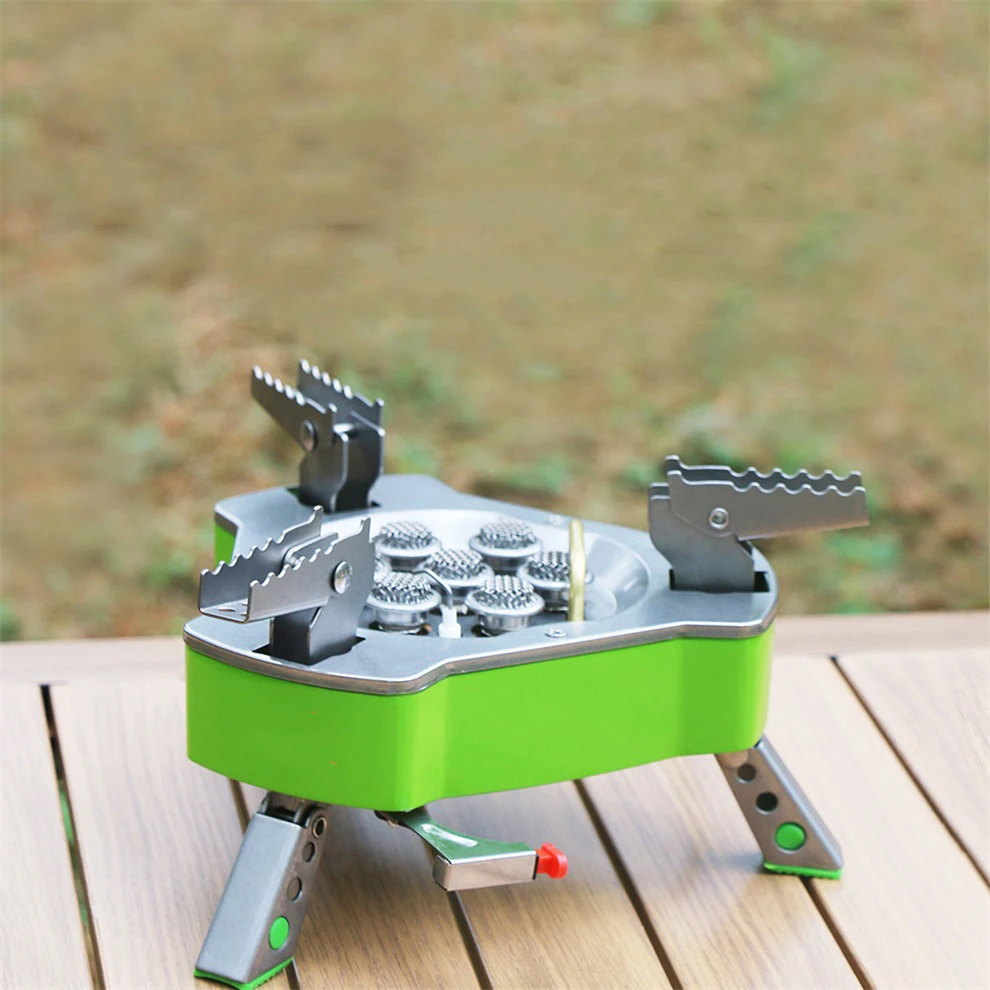 Seven Star Fire Furnace Press Type Electronic Ignition Preheating Tube Gas Tank Inversion High And Low Altitude