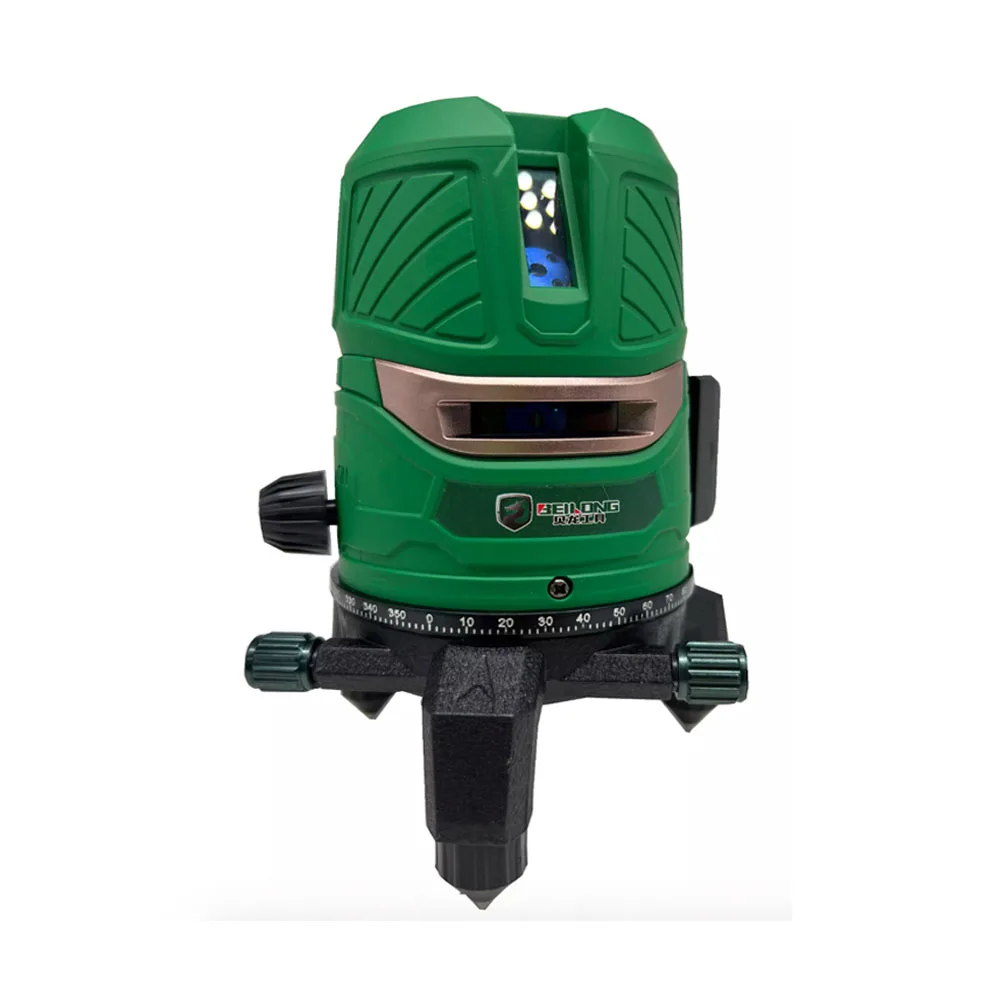 Binli wholesale self-leveling construction rechargeable lithium 5 lines green laser level Green Beam