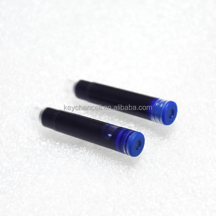 calligraphy universal international standard 2.6mm non-erasable blue ink pen cartridge fountain pen refills