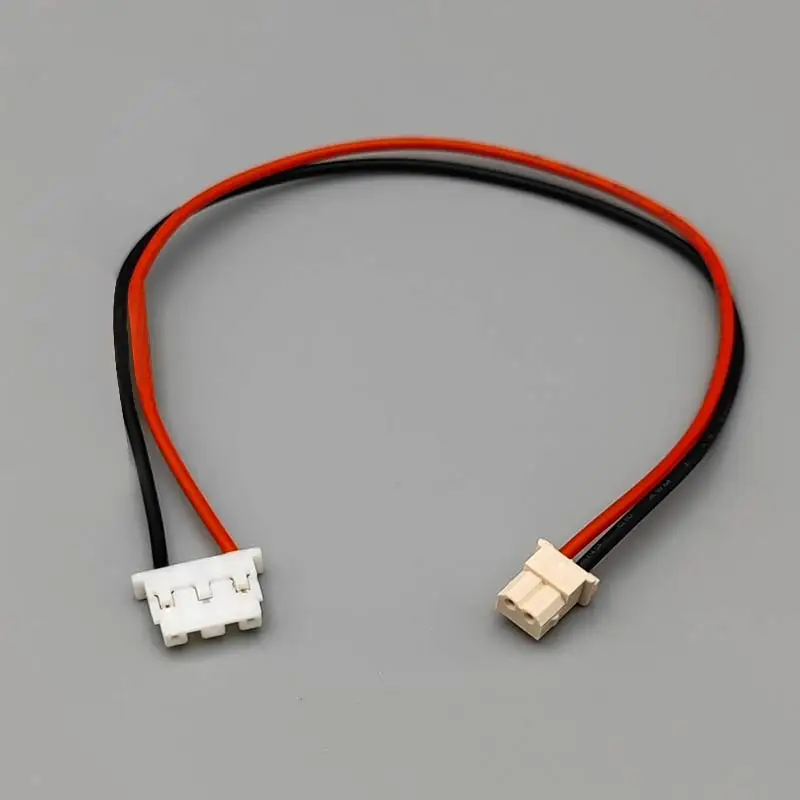 custom jst 3pin 4.0mm pitch to molex 2.5mm 2 pin connector terminals silicone cable wire assembly harness