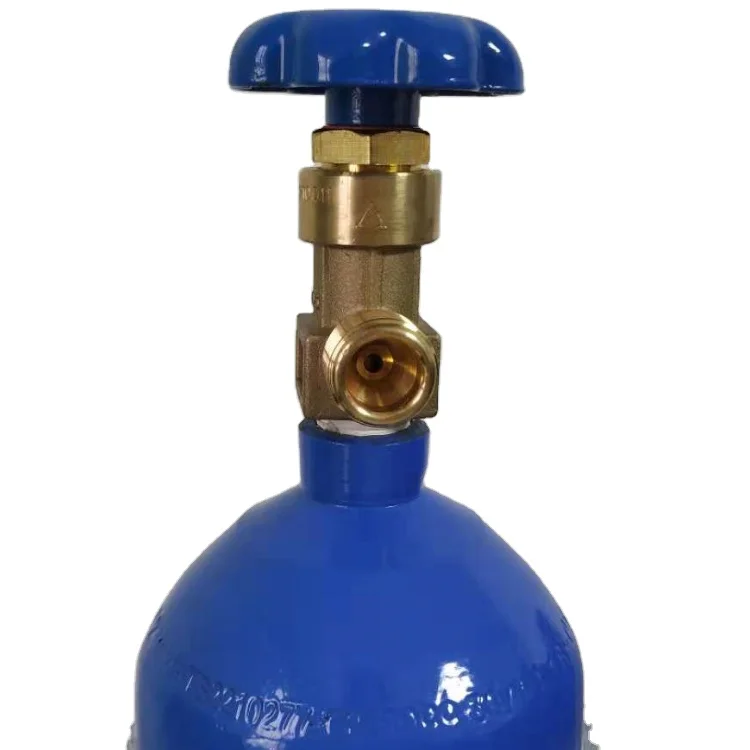 Portable 10-liter medical oxygen cylinder high pressure