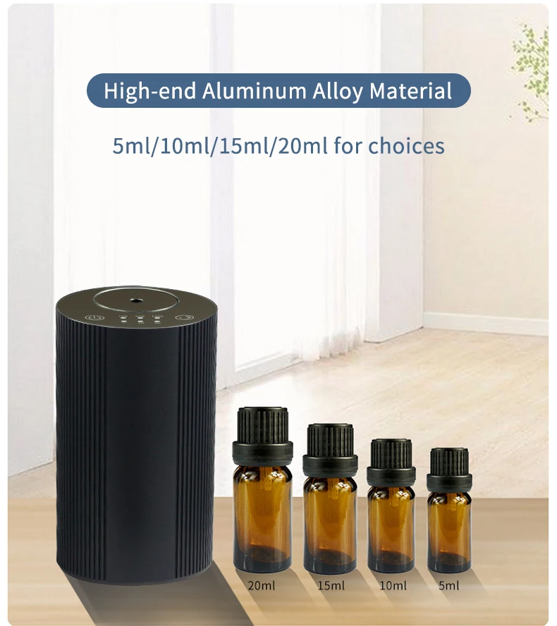 2021 New Arrival White Electric USB Rechargeable Scent Car Diffuser,Air Freshener Essential Oil Car Diffuser