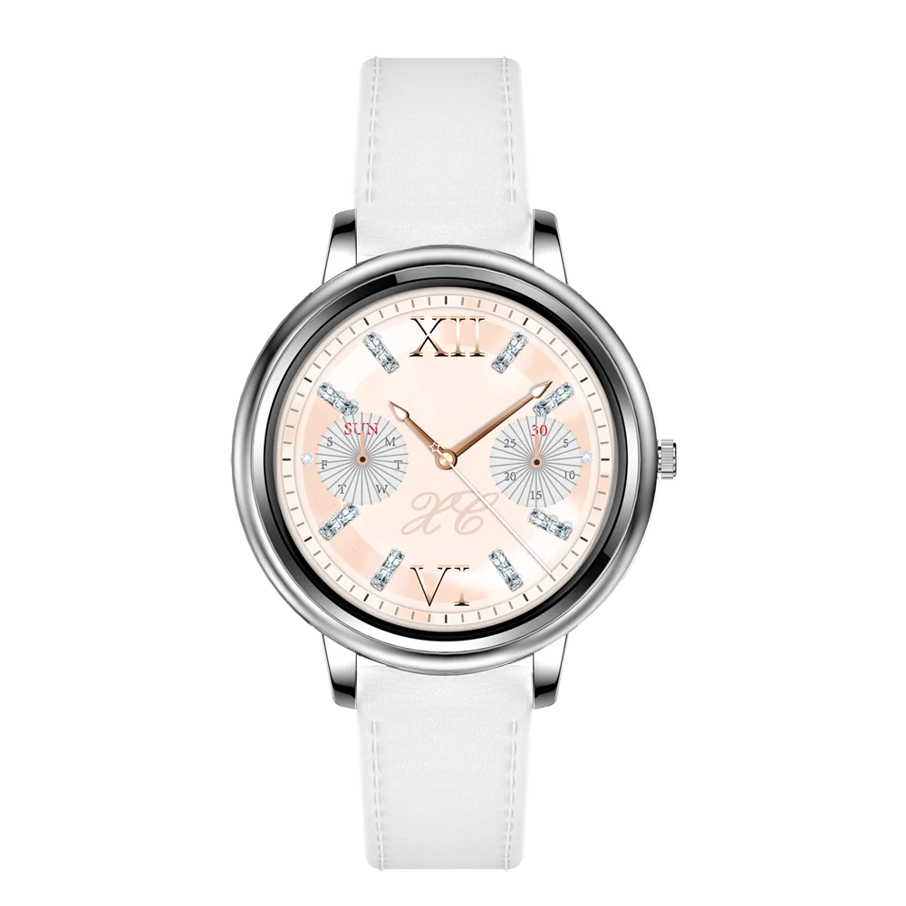 Customized Logo Men Women Smartwatch Sport Android IOS Smart Watch Round Screen Mobile Phone