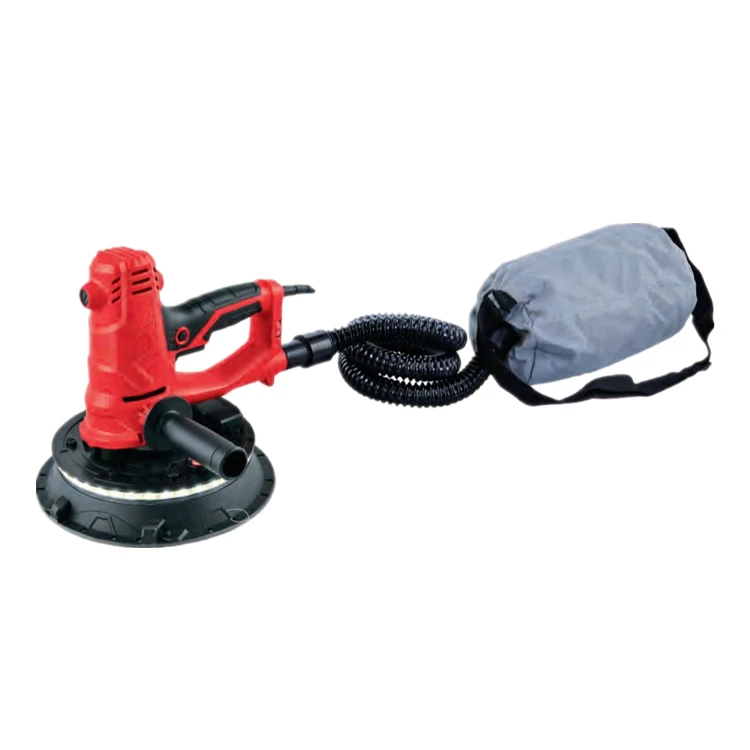 Electric Random Orbital Drywall Sander Portable Plaster Smoothing Machine Power Tools Wall Grinding Machine with LED Lights