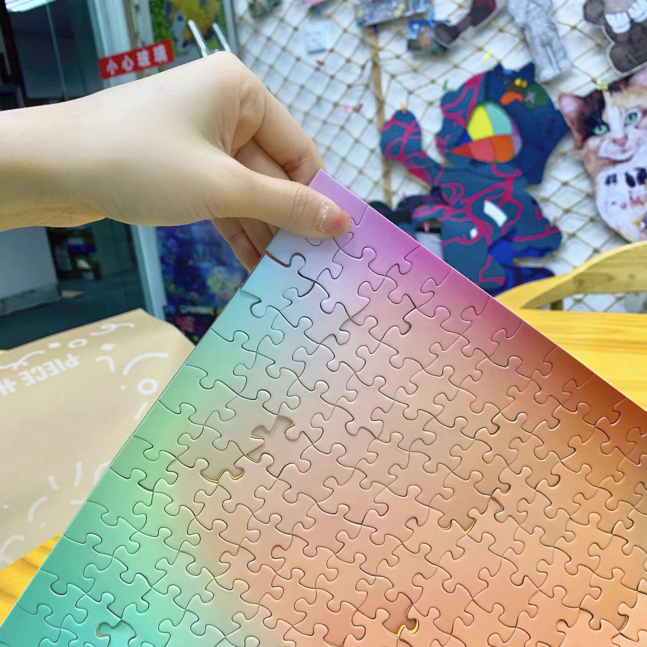 OEM puzzle maker customized puzzles 500 for adult game jigsaw puzzles 1000 pieces