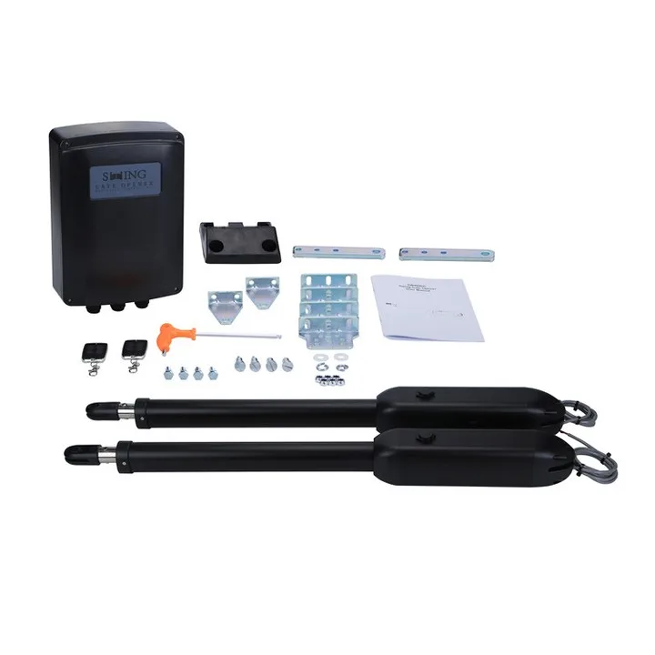 SW200 40W 24V DC бесшумный Поворотный двигатель 200 кг двойной автоматический распашный Открыватель комплект с дистанционным управлением