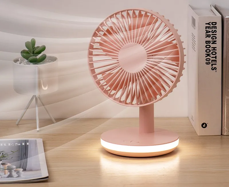 Energy 6 Inch  Tebal Fan Solar Desk Fan OEM Motor Acid Power Battery Cooler Fan