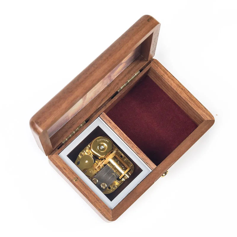 Vintage Christmas Souvenir Jewelry Box Music Box