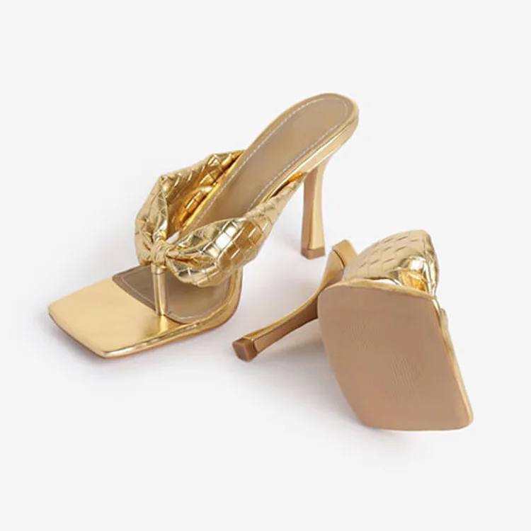 Сандалии-гладиаторы женские на высоком каблуке 9 см, босоножки на ремешках, с квадратным носком, открытым носком, обувь в уличном стиле, осень